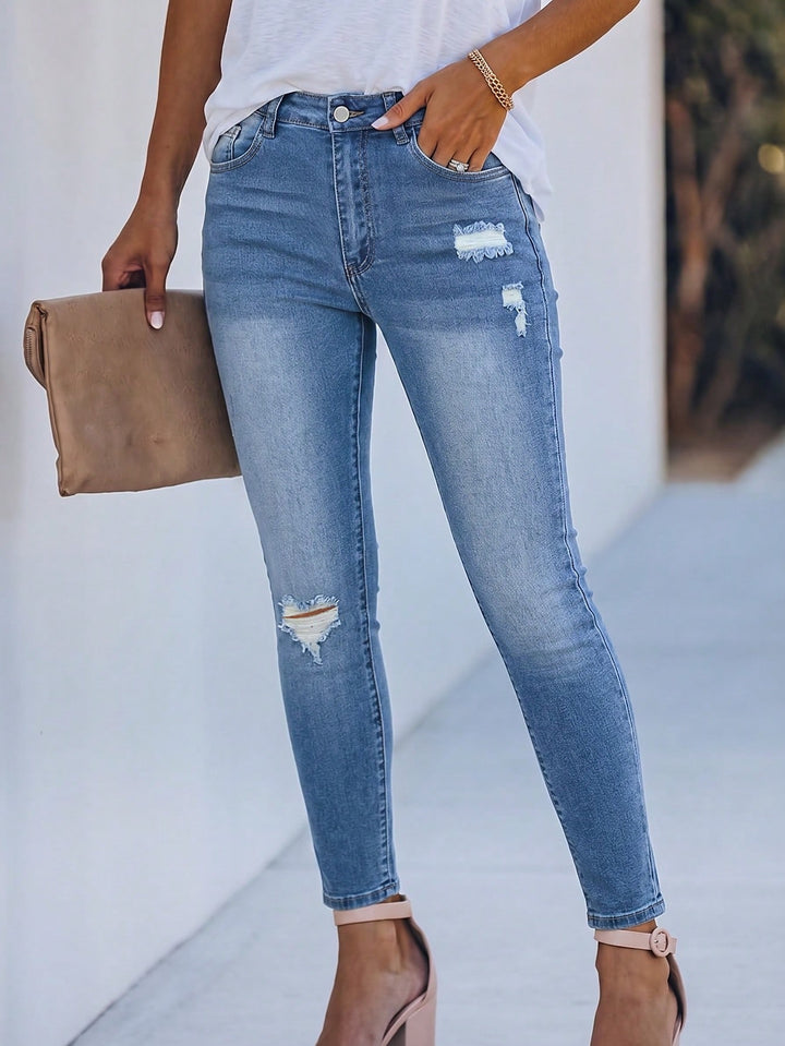 Jeans SHEIN, albastru