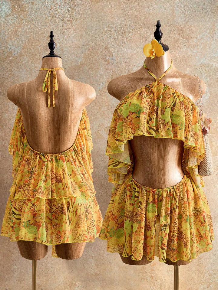 Rochie scurtă SHEIN, mix culori