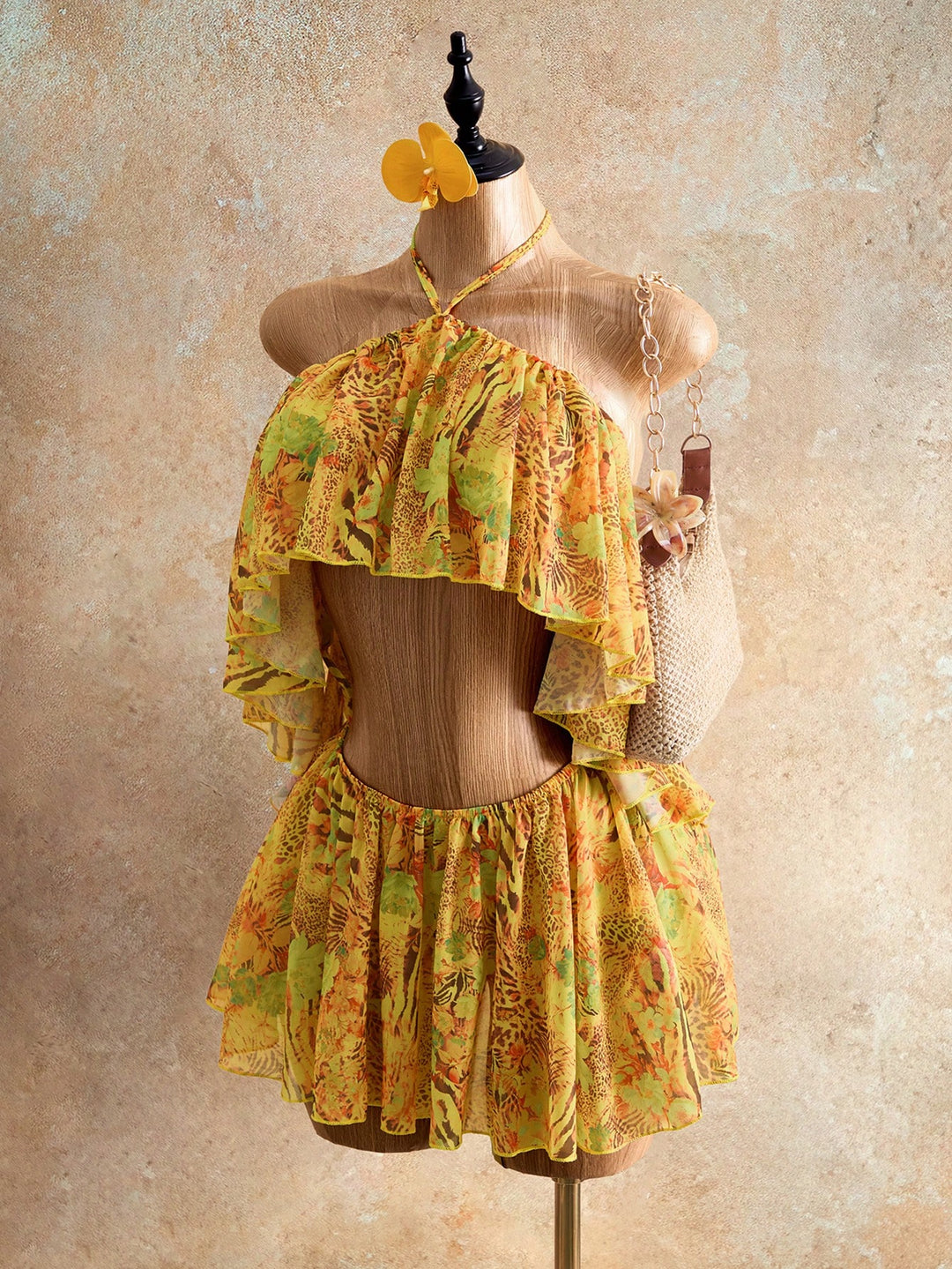 Rochie scurtă SHEIN, mix culori