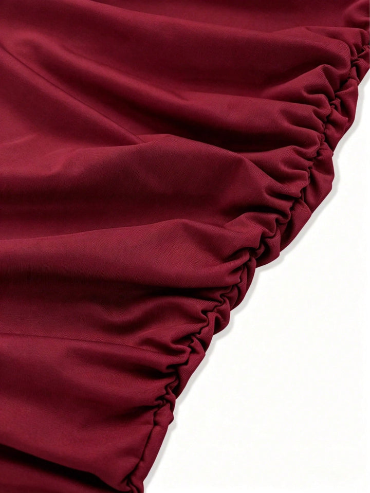 Rochie mini SHEIN, vișiniu