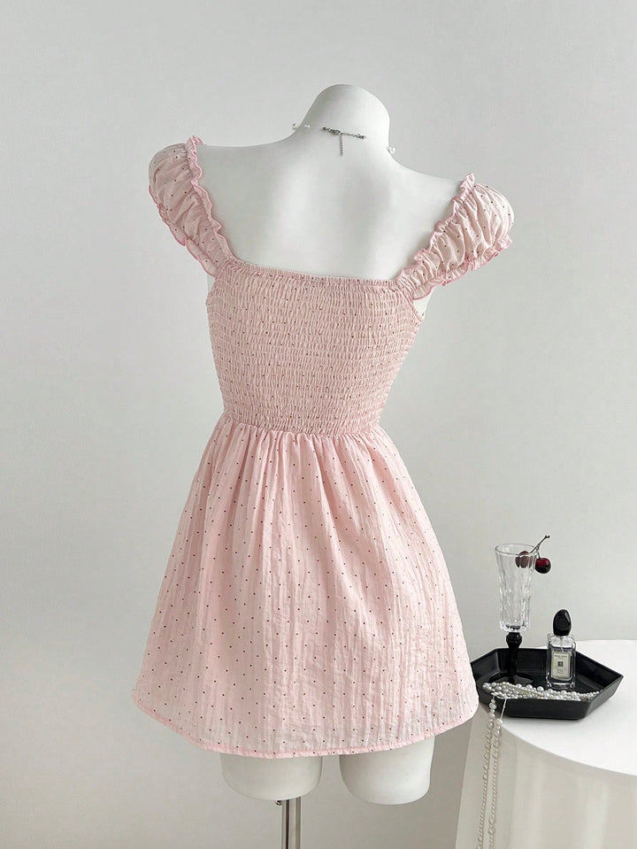Rochie scurtă SHEIN, roz