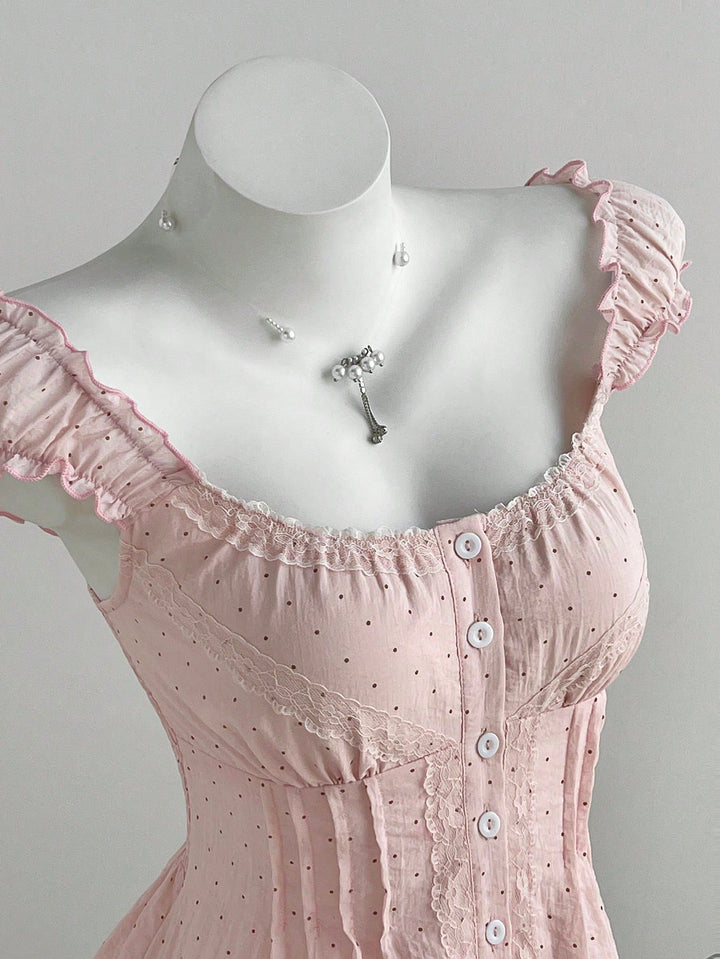 Rochie scurtă SHEIN, roz