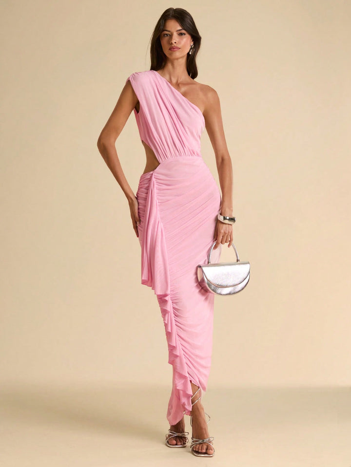 Rochie maxi SHEIN, roz