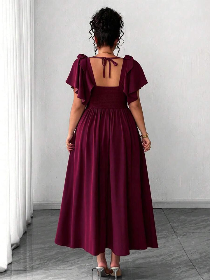Rochie maxi SHEIN, vișiniu
