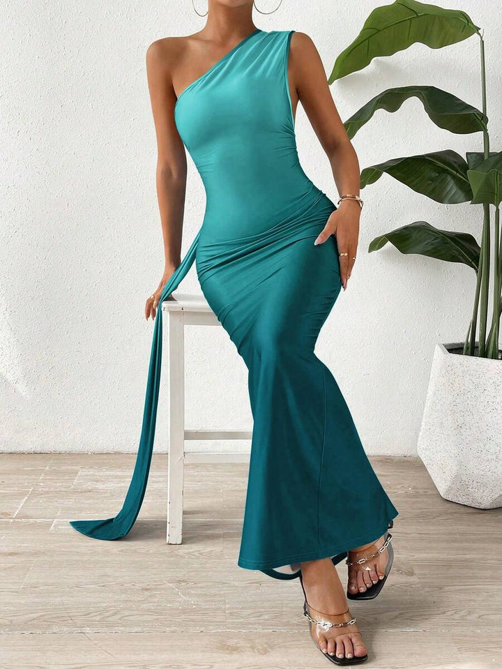 Rochie maxi SHEIN, albastru