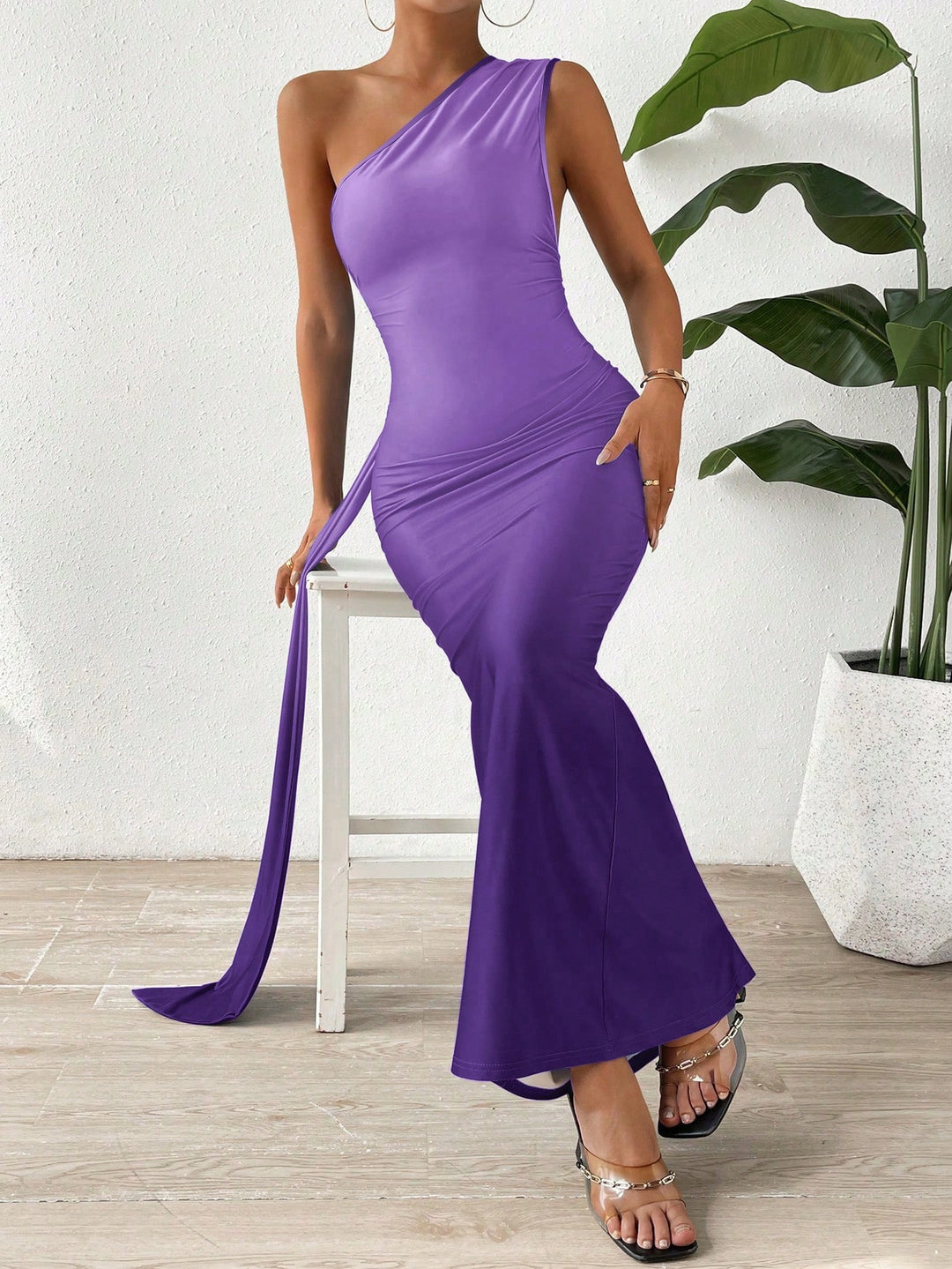 Rochie maxi SHEIN, mov