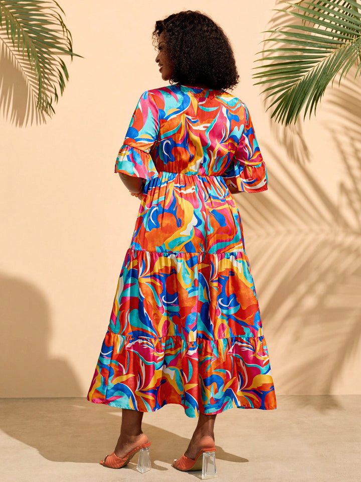 Rochie SHEIN, mix culori