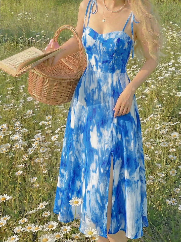 Rochie maxi SHEIN, albastru