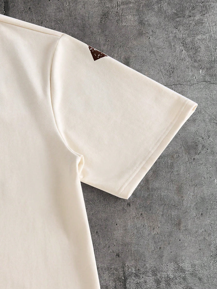 Tricou SHEIN, bej