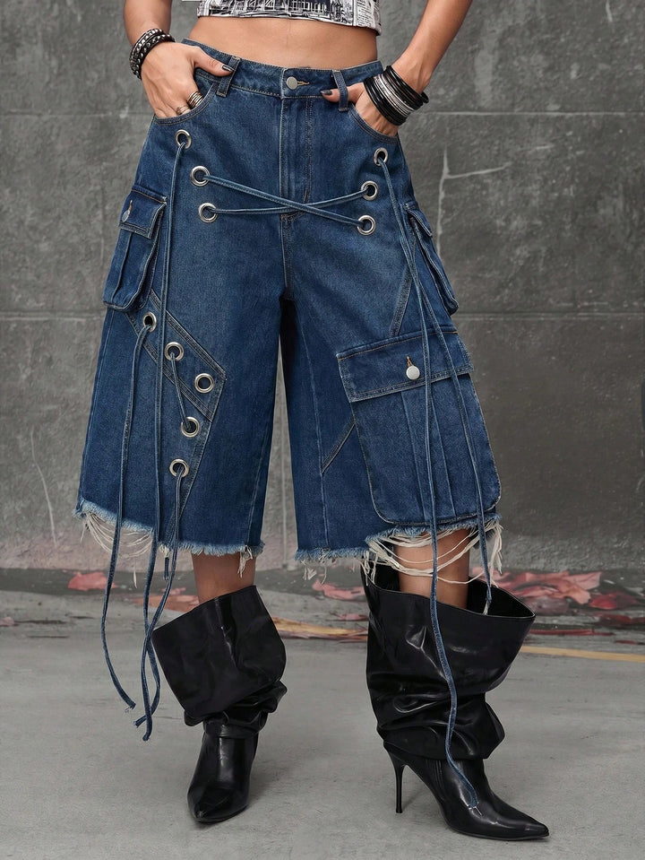 Jeans SHEIN, albastru