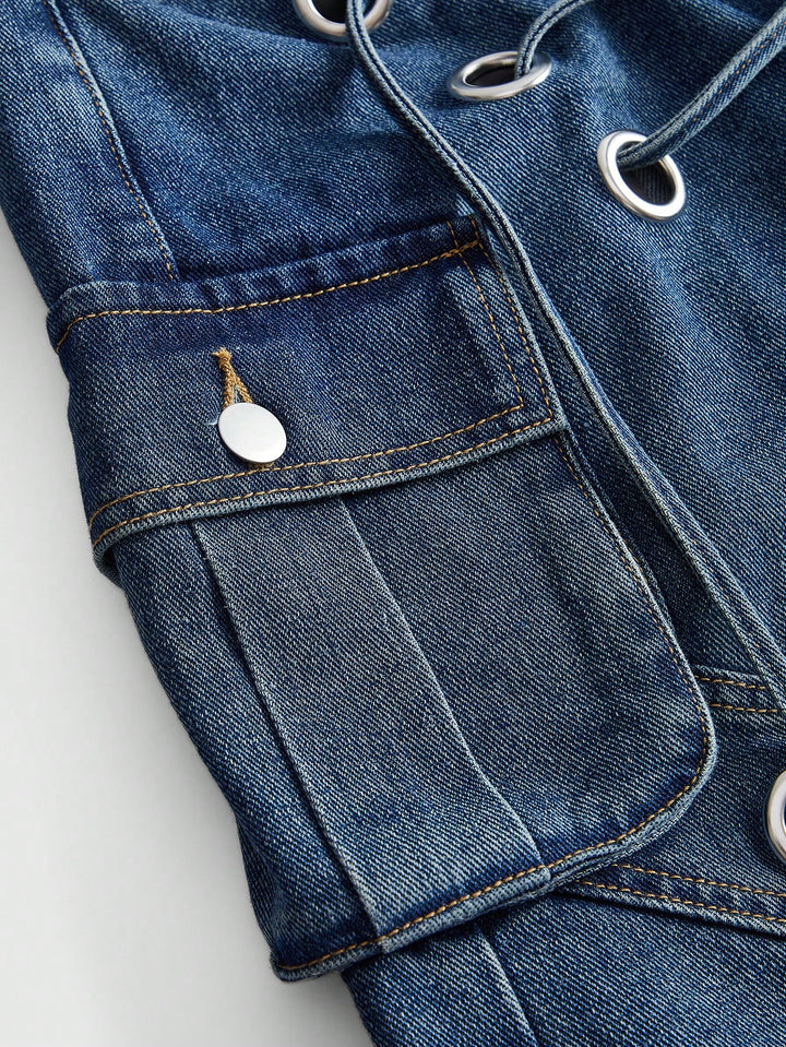 Jeans SHEIN, albastru