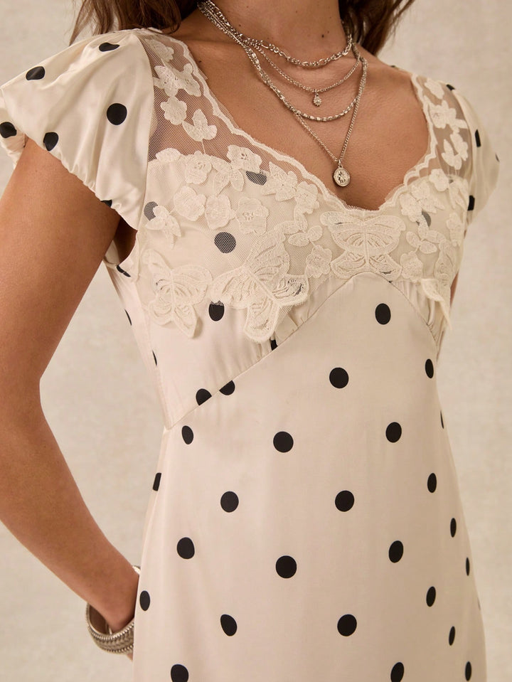 Rochie maxi SHEIN, bej