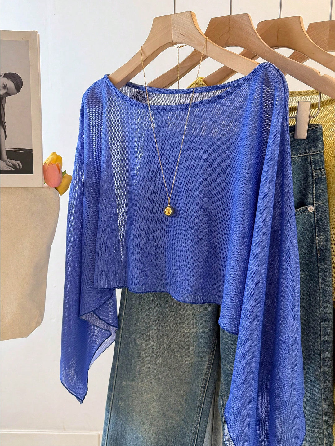 Top SHEIN, albastru