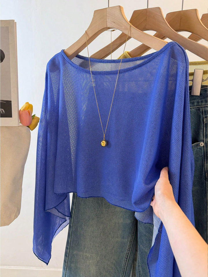 Top SHEIN, albastru