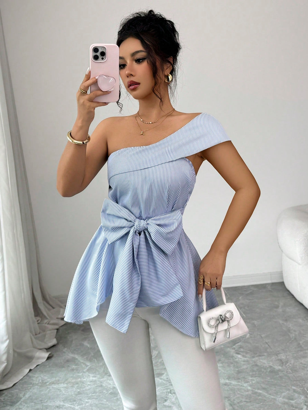 Bluza SHEIN, albastru