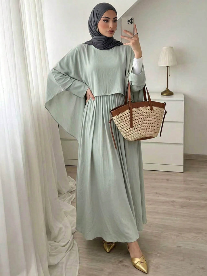 Rochie maxi SHEIN, verde