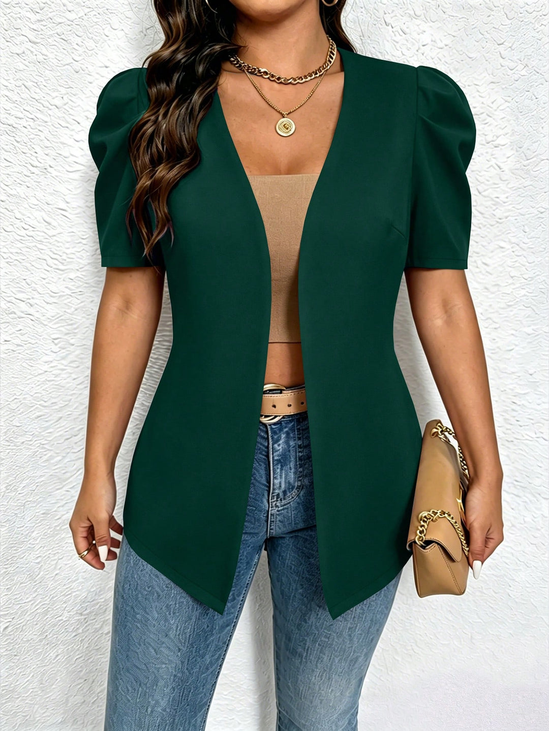 Sacou SHEIN, verde