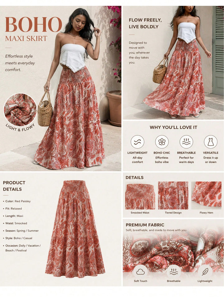 Fustă SHEIN, floral print