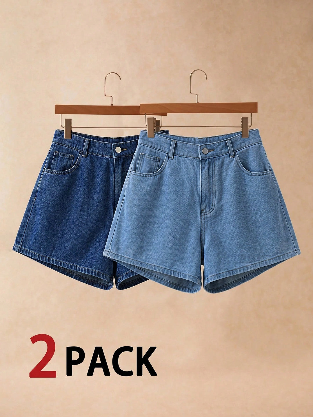 Set pantaloni scurți de blugi SHEIN, albastru