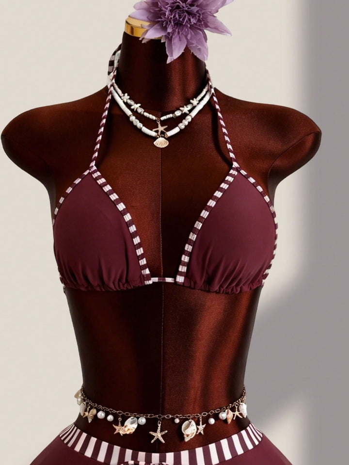 Set bikini SHEIN, maro