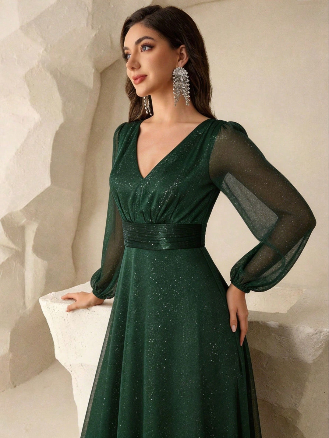 Rochie SHEIN, verde