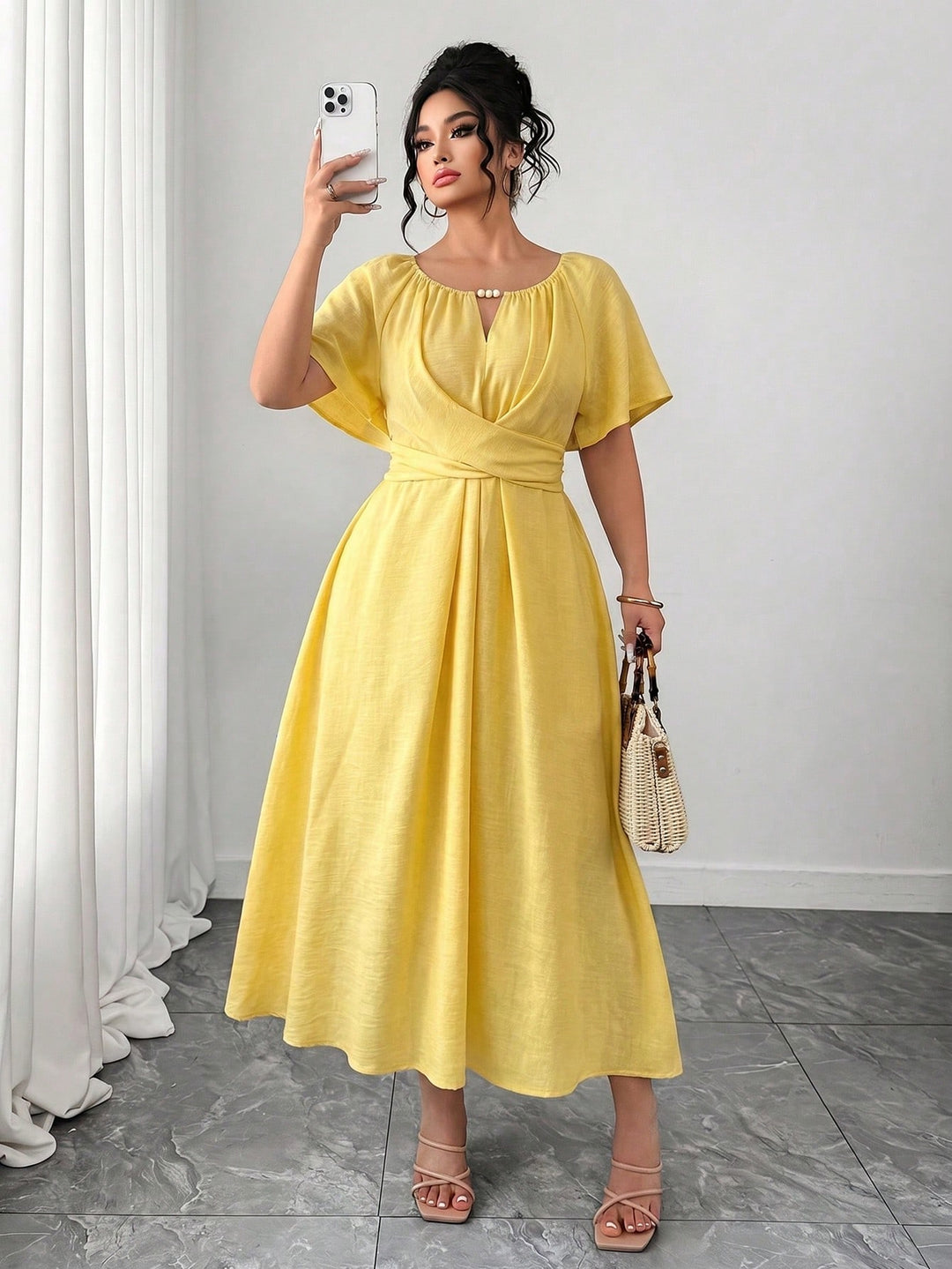 Rochie SHEIN, galben