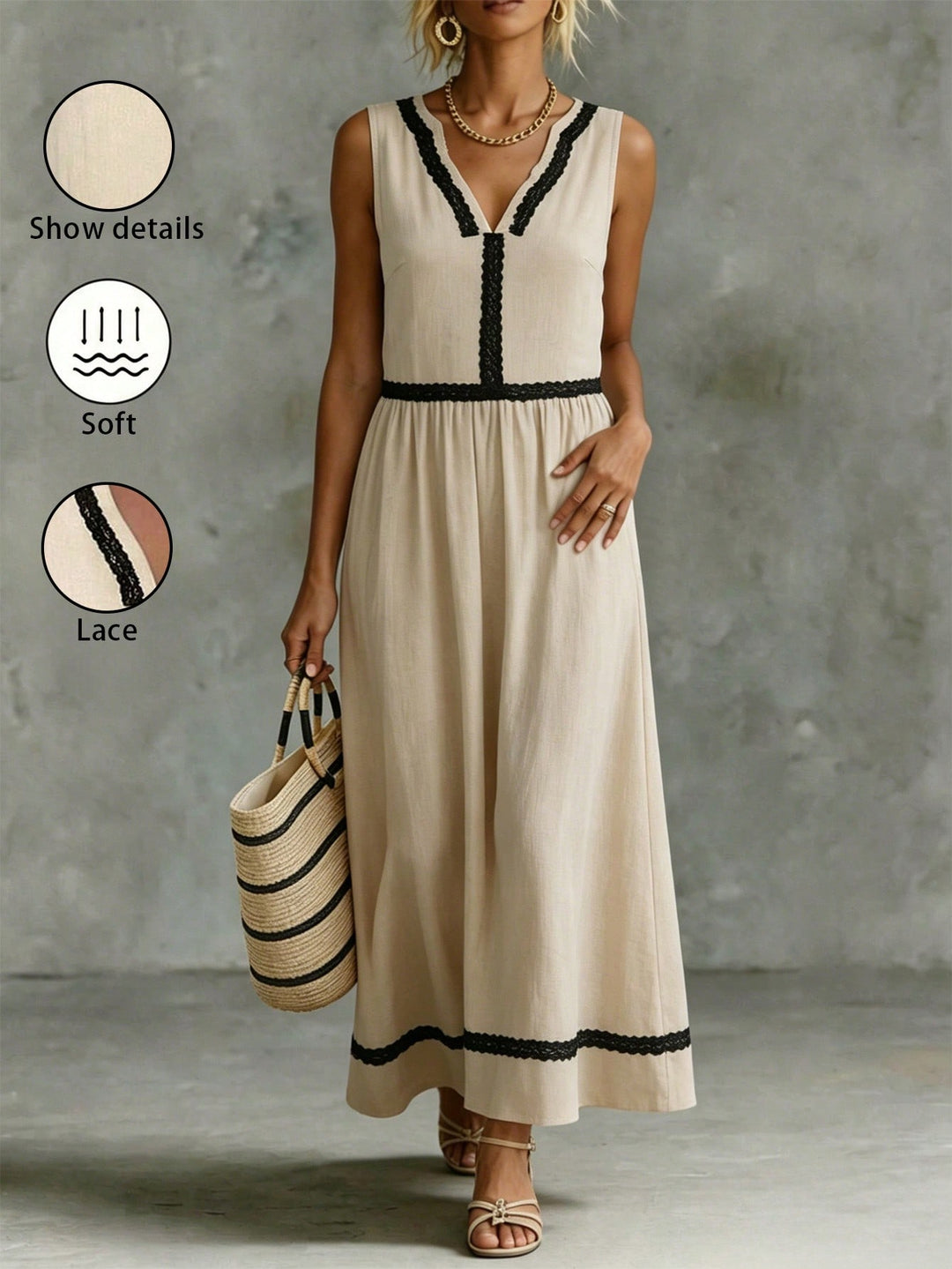 Rochie maxi SHEIN, mix culori