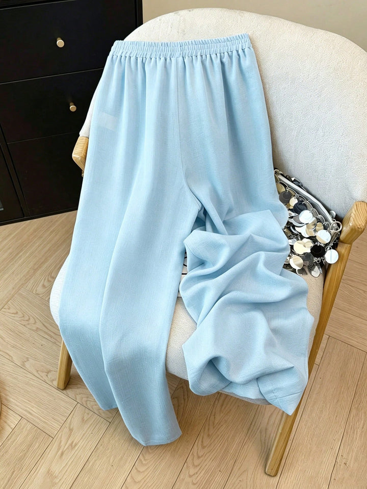 Pantaloni SHEIN, albastru