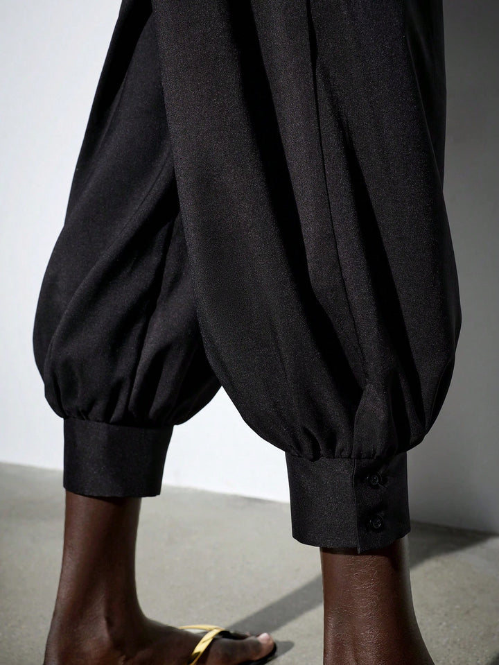 Pantaloni SHEIN, negru