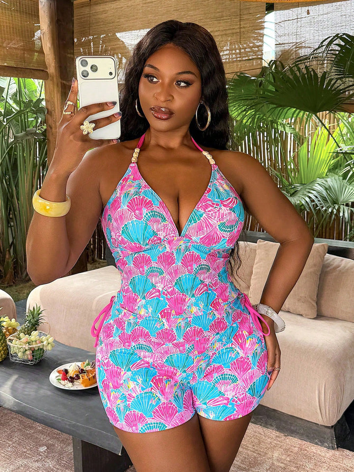 Costum de baie SHEIN, mix culori