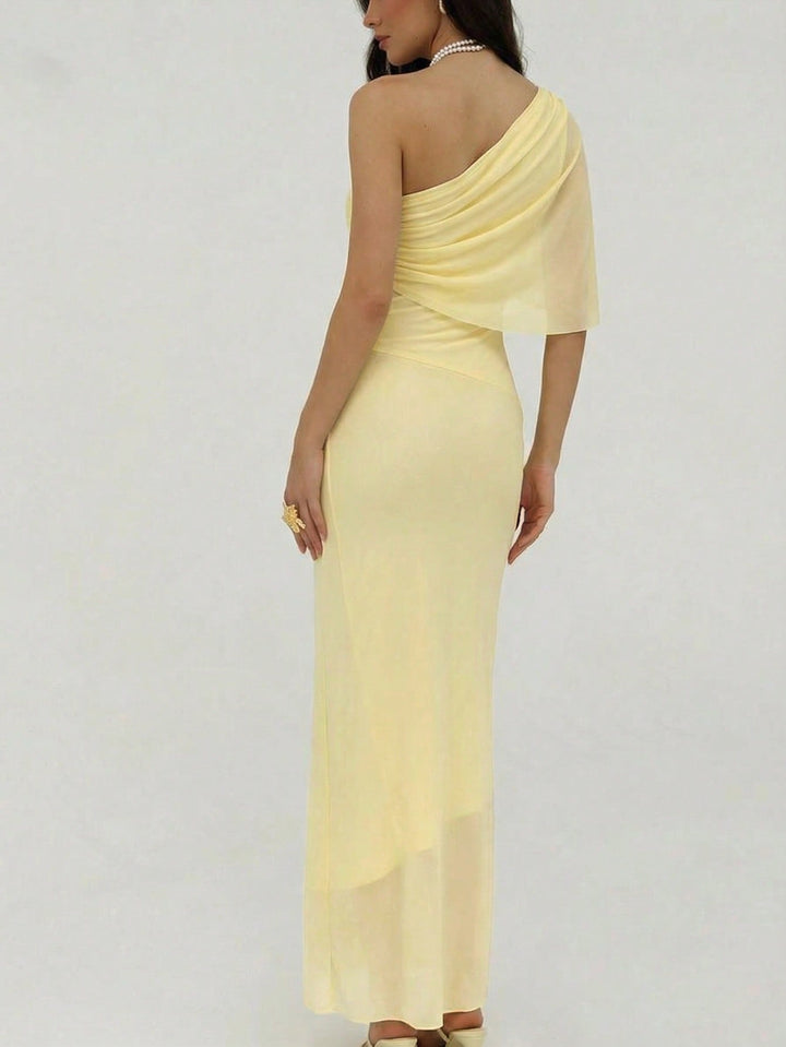 Rochie maxi SHEIN, galben