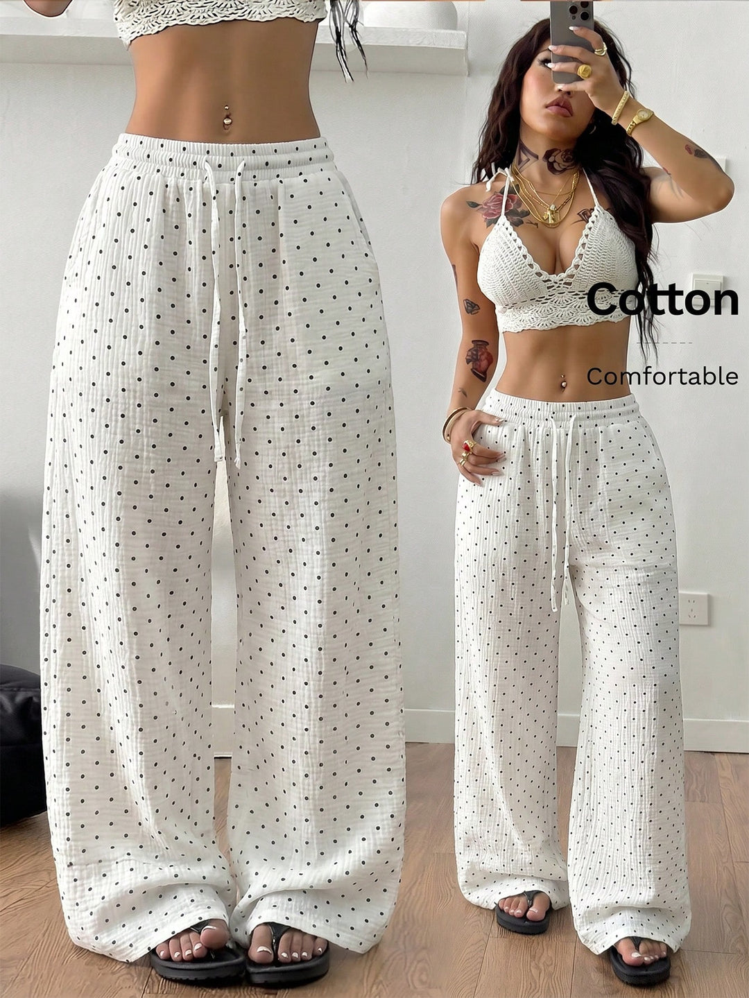 Pantaloni SHEIN, negru