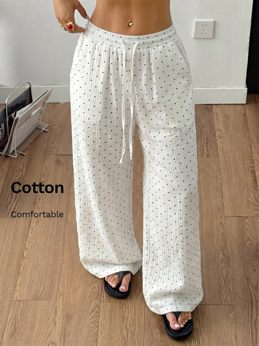 Pantaloni SHEIN, negru