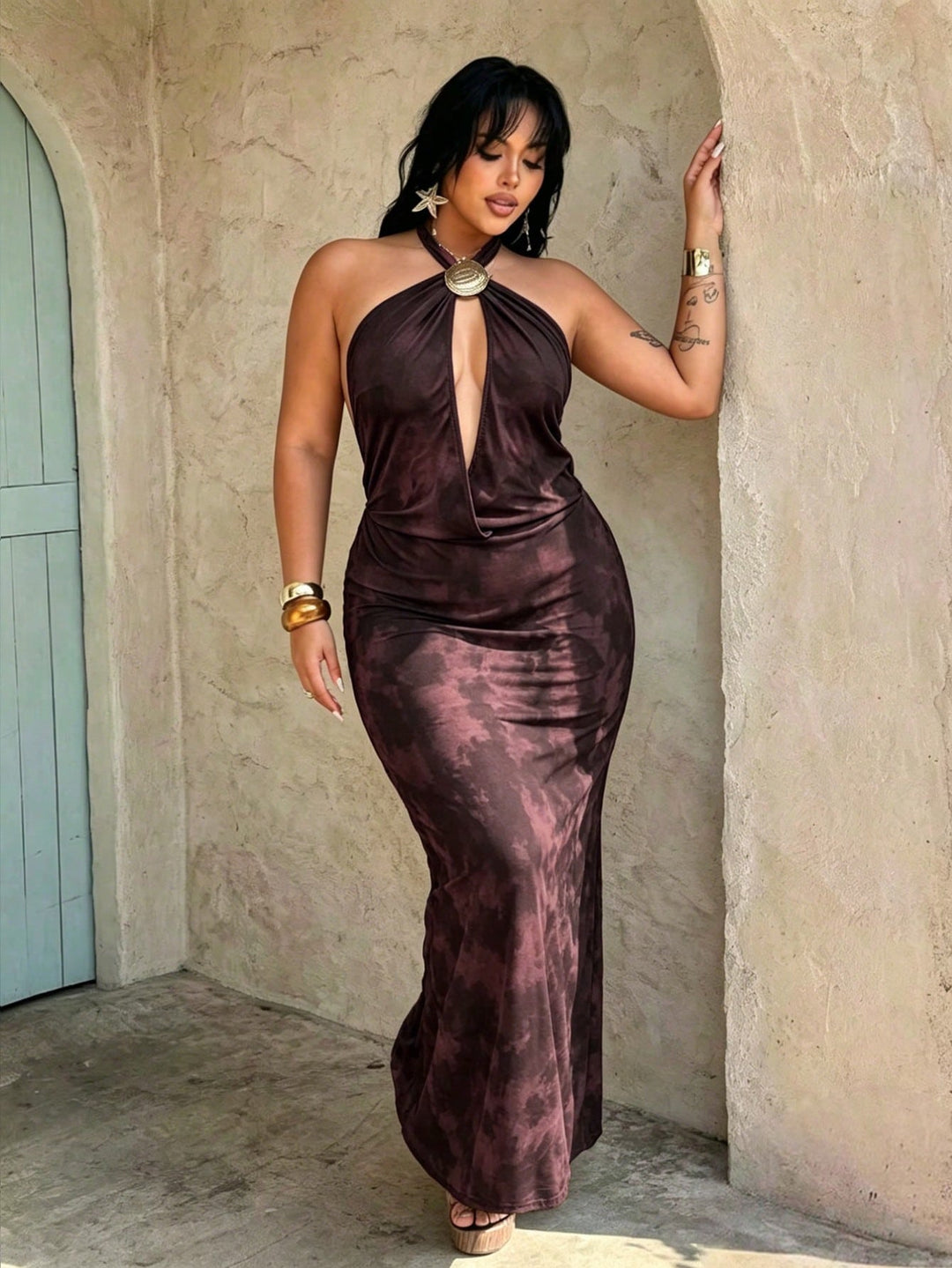 Rochie SHEIN, mix culori