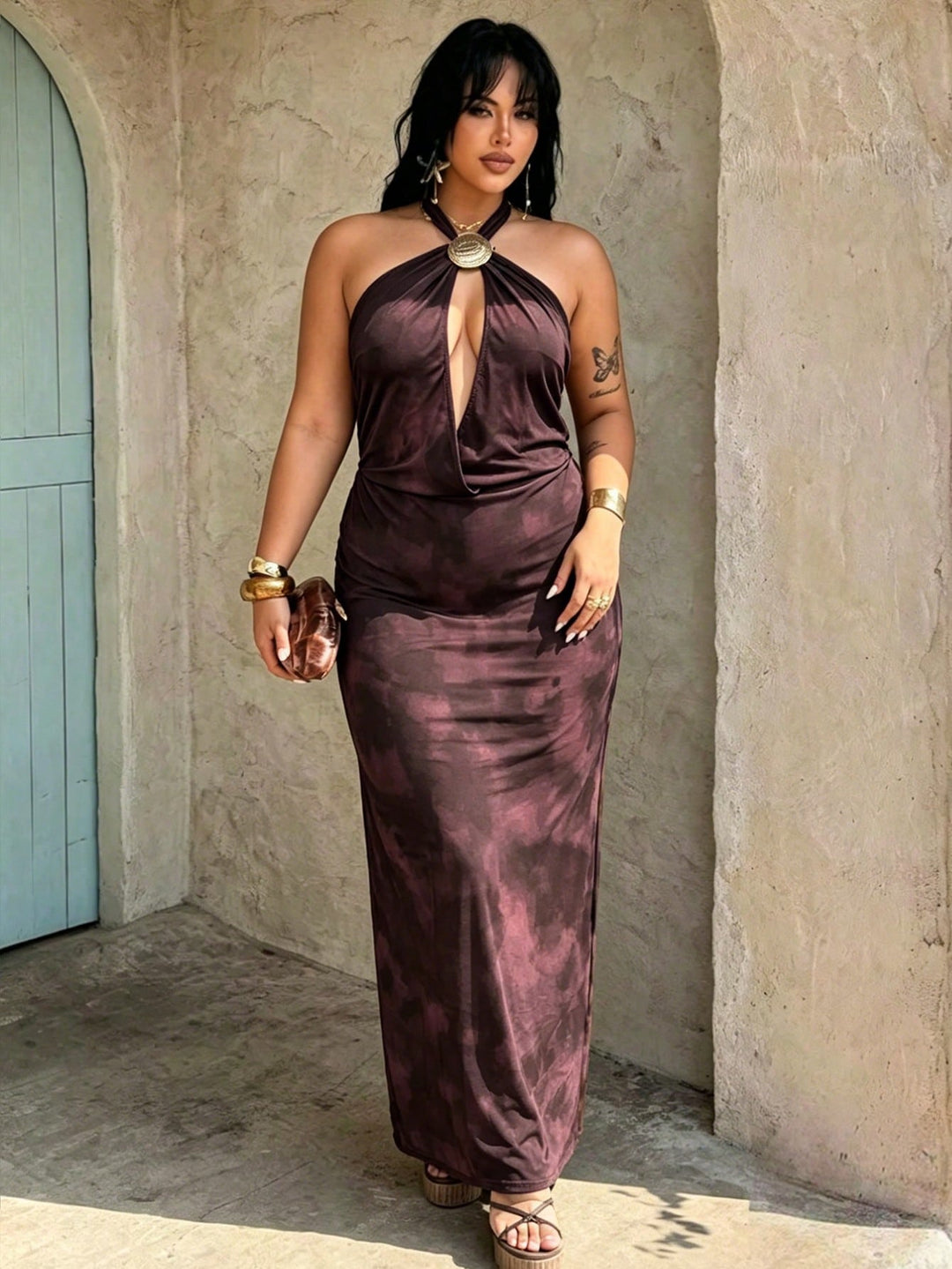 Rochie SHEIN, mix culori