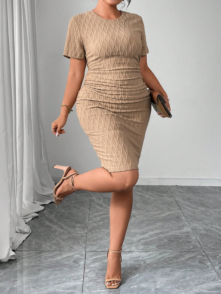 Rochie mini SHEIN, bej