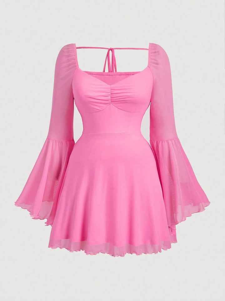 Rochie mini SHEIN, roz