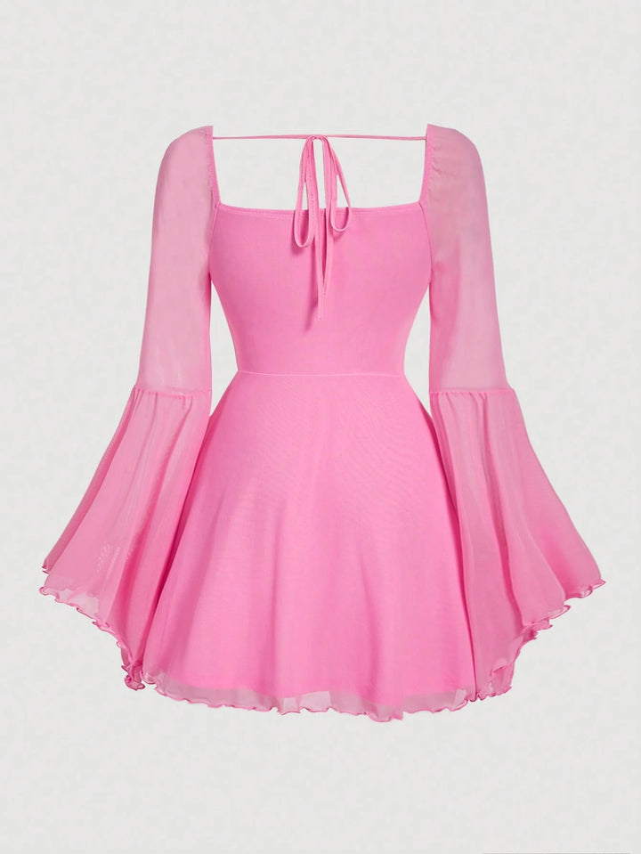 Rochie mini SHEIN, roz
