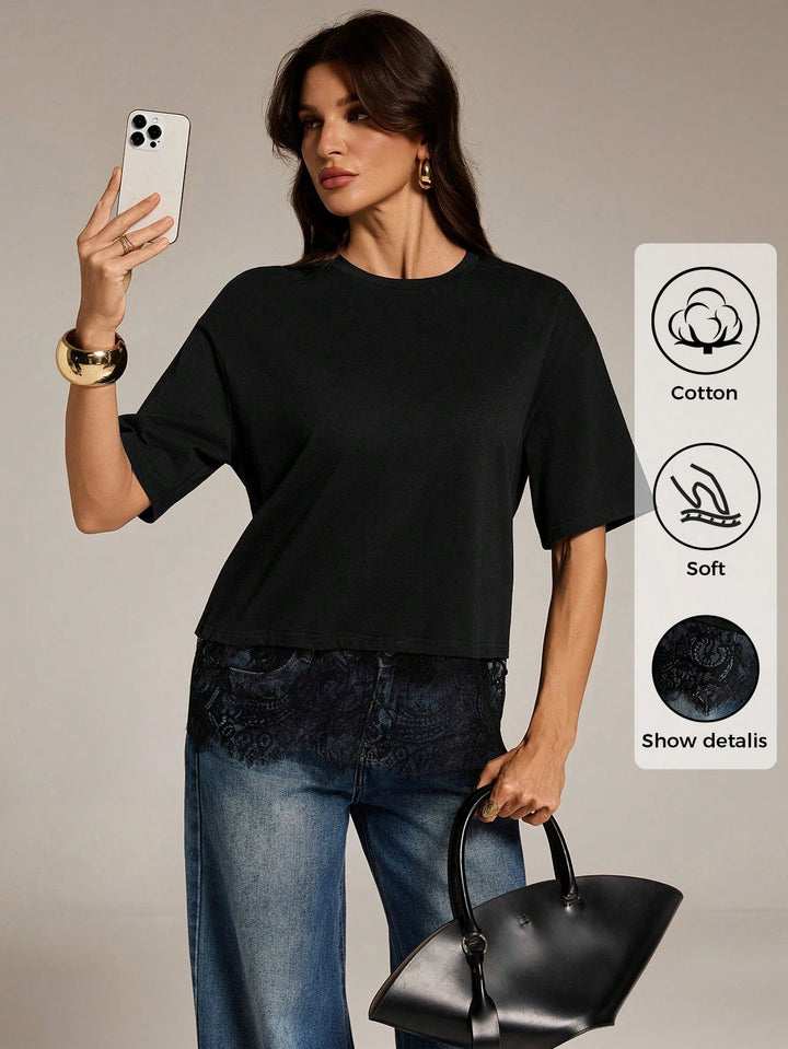 Tricou SHEIN, negru