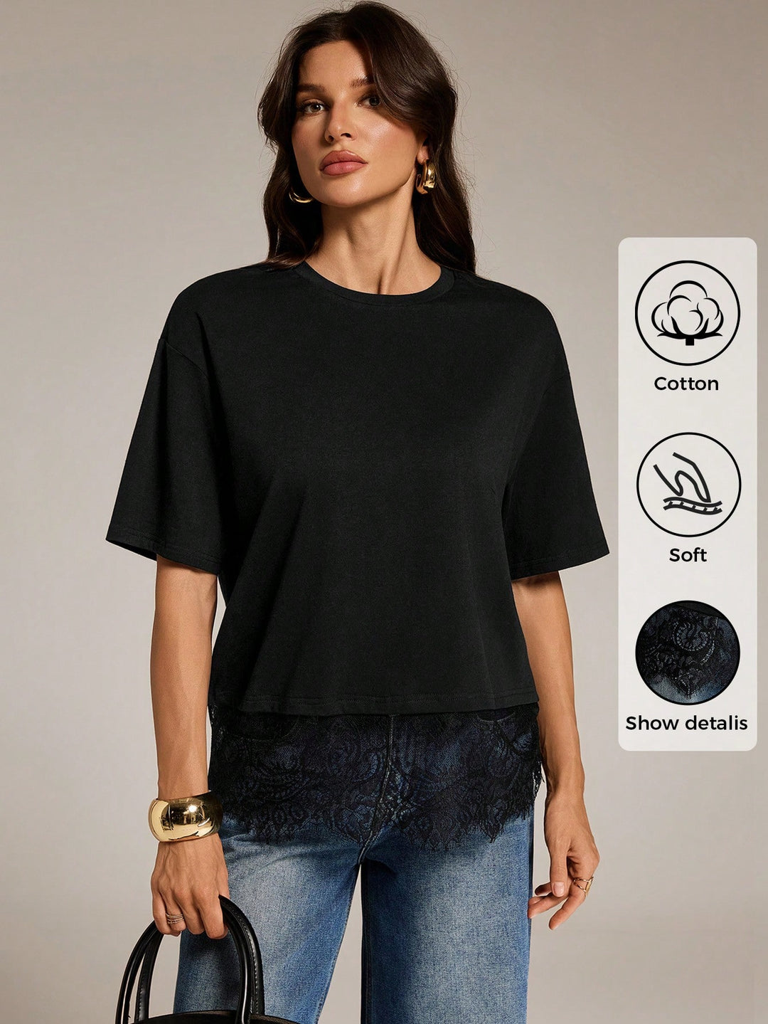 Tricou SHEIN, negru