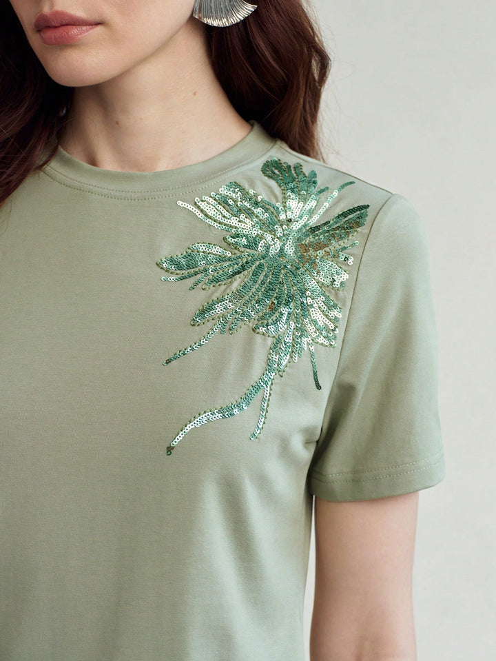 Tricou SHEIN, verde