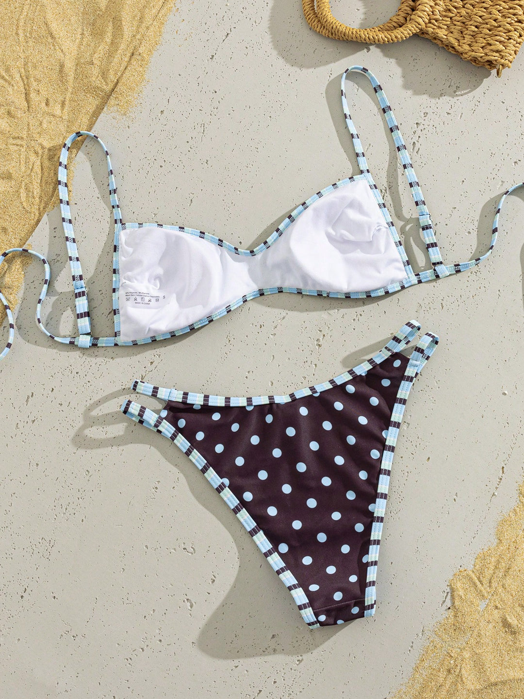 Set bikini SHEIN, mix culori