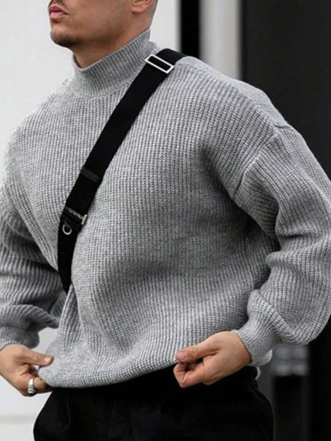 Pulover SHEIN, gri