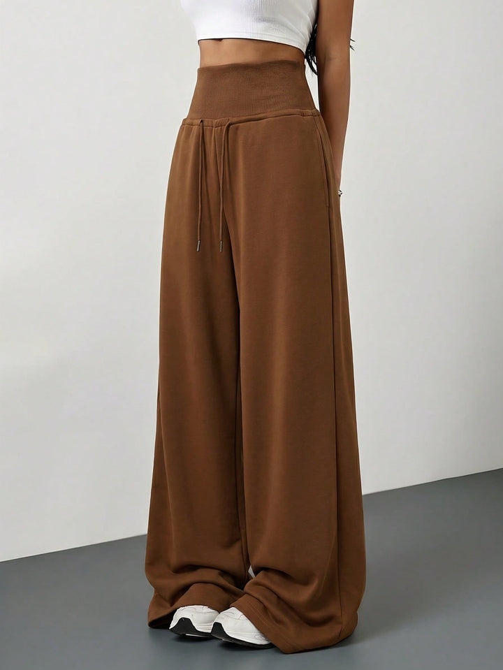 Pantaloni SHEIN, maro