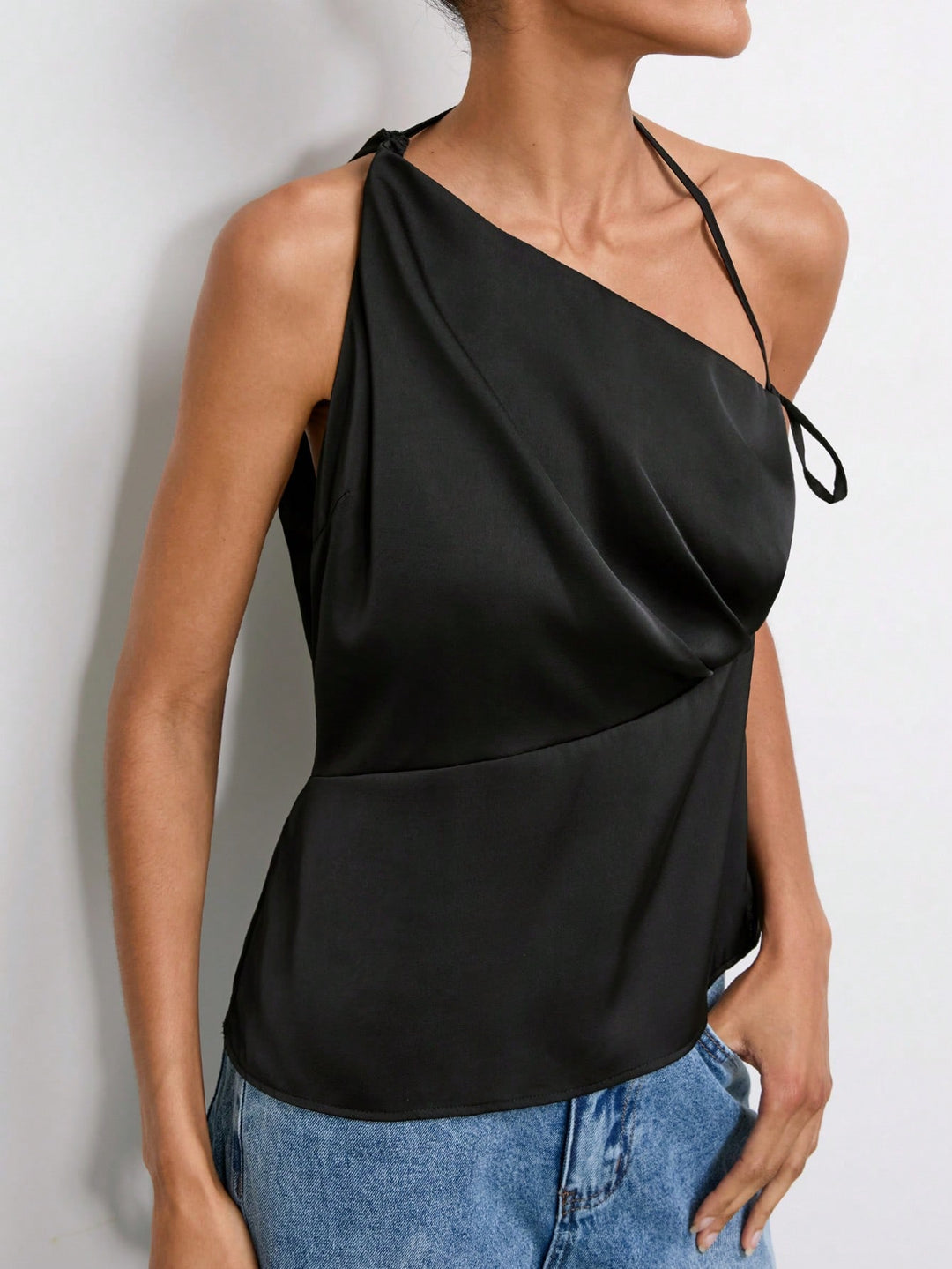 Top SHEIN, negru