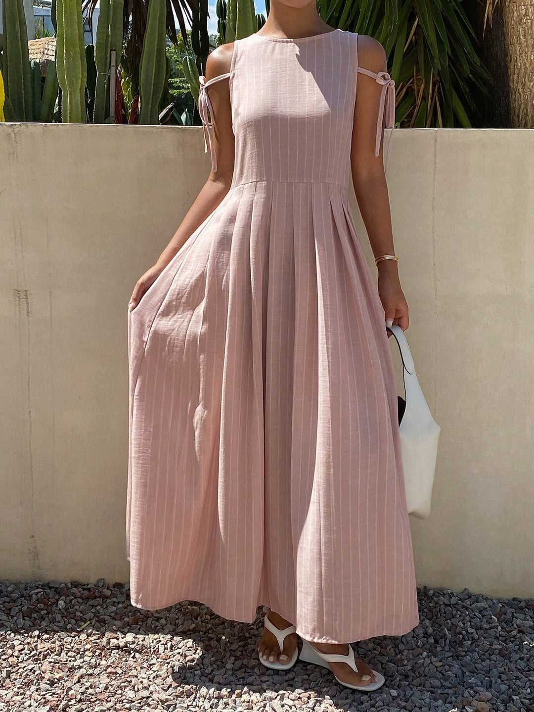 Rochie maxi SHEIN, roz