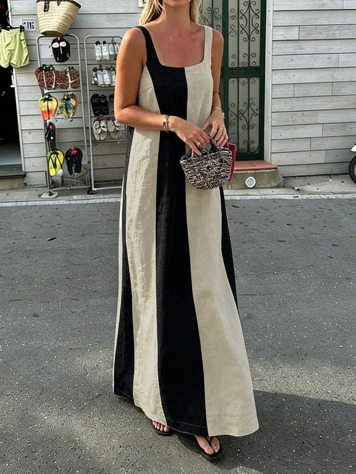 Rochie maxi SHEIN, bej