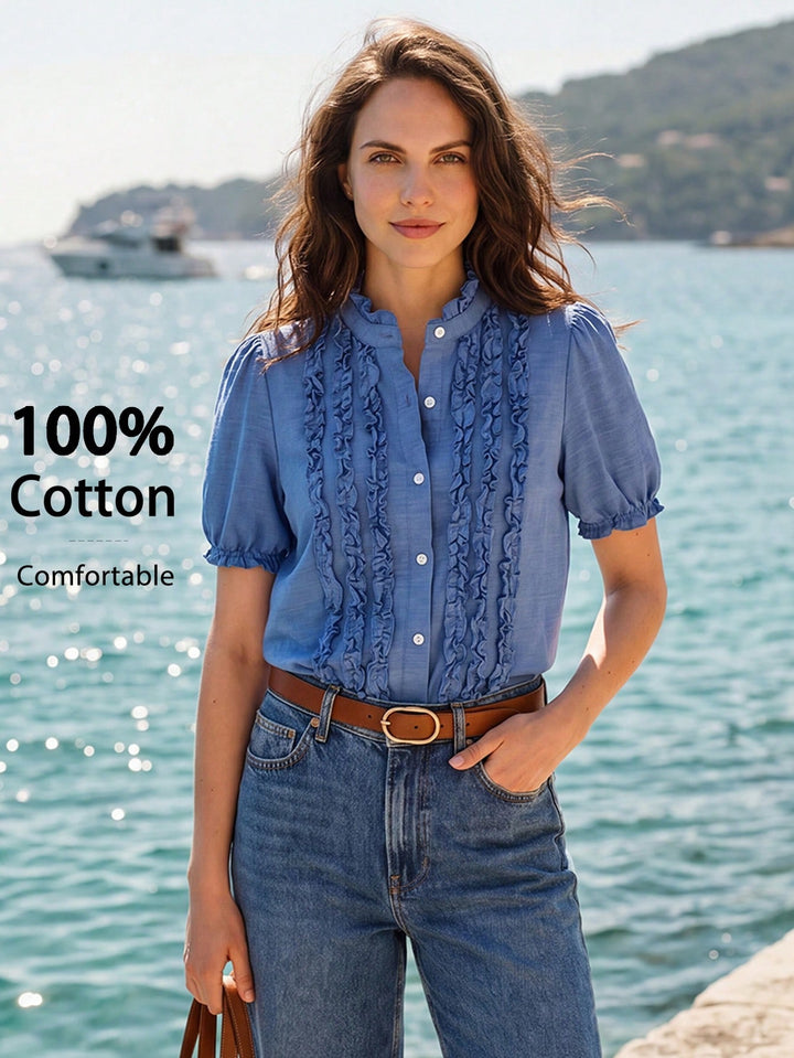 Top SHEIN, albastru