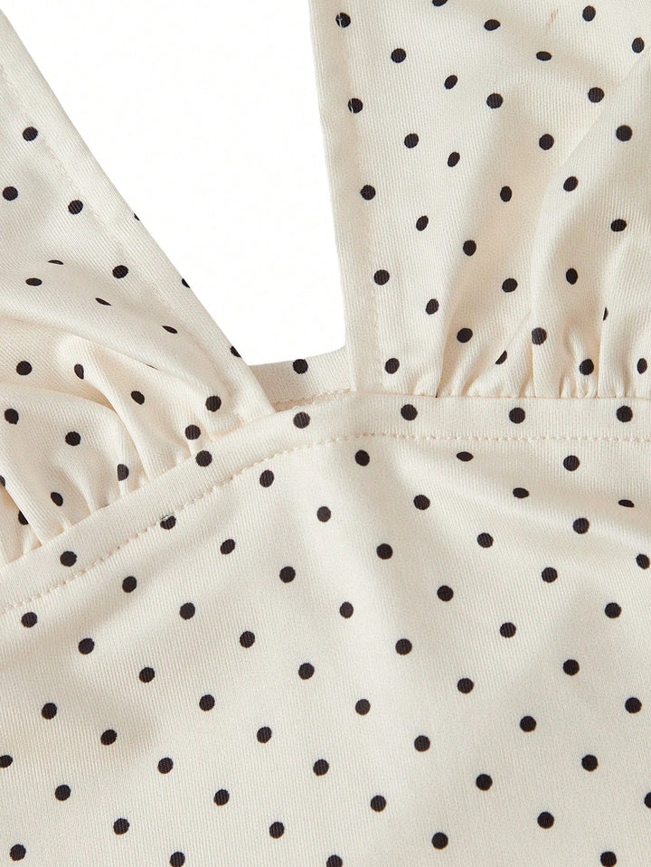 Rochie maxi SHEIN, crem