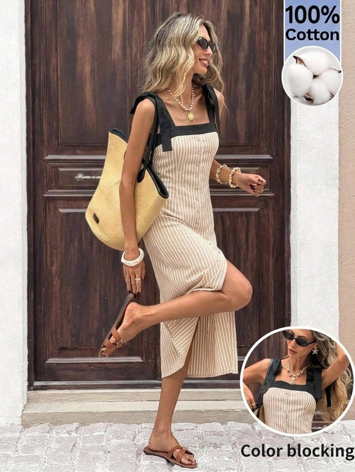 Rochie midi SHEIN, portocaliu